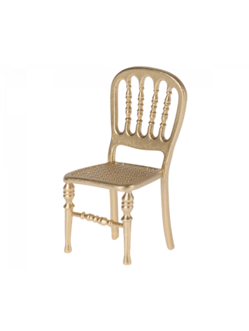Maileg Chair, Mouse - Gold