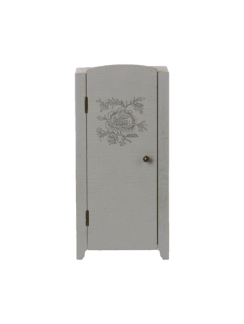 Maileg Miniature Closet - Grey/Mint
