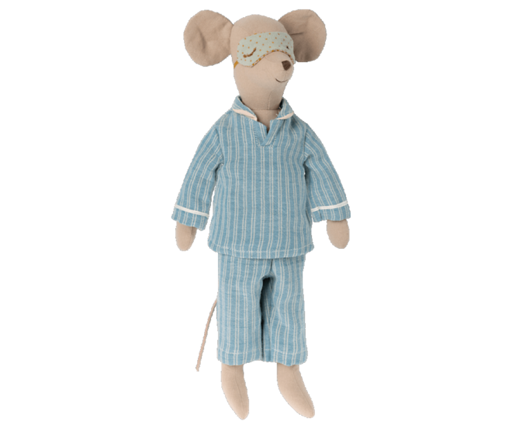 Maileg Medium Mouse, Pyjamas