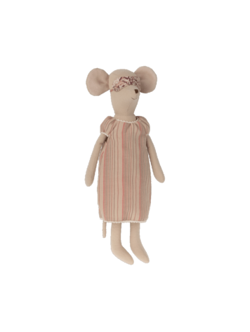 Maileg Medium Mouse, Nightgown
