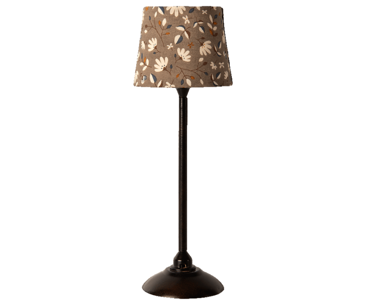 Maileg Miniature Floor Lamp - Anthracite