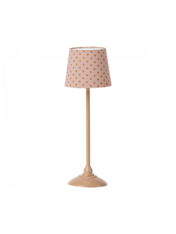 Maileg Miniature Floor Lamp - Dark Powder