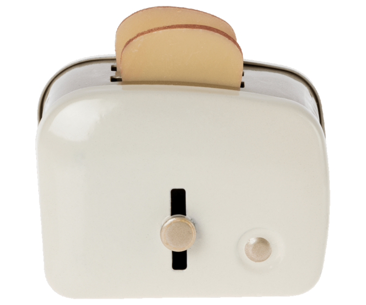 Maileg Miniature Toaster & Bread - Off White