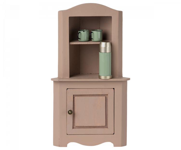 Maileg Miniature Corner Cabinet - Rose