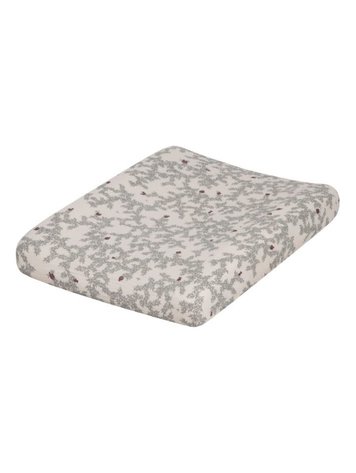 Garbo&friends Muslin Changing Mat Cover - Pomegranate