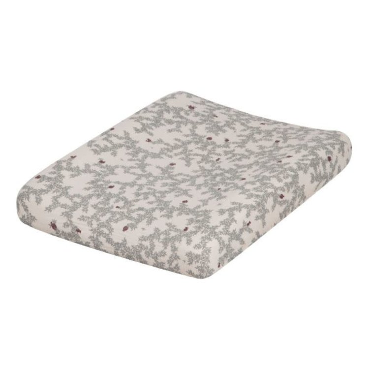 Garbo&friends Muslin Changing Mat Cover - Pomegranate