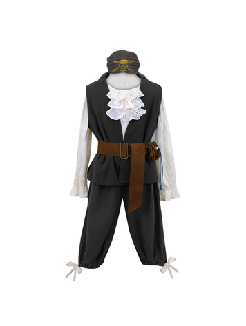 Numero 74 Edward Piraten kostuum