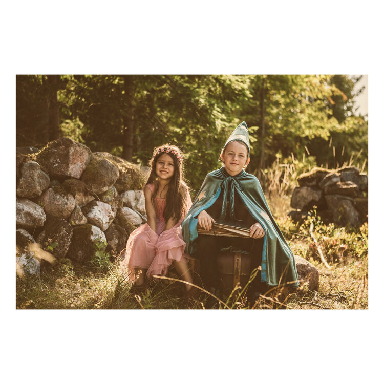 Numero 74 Merlino Cape - Teal Blue