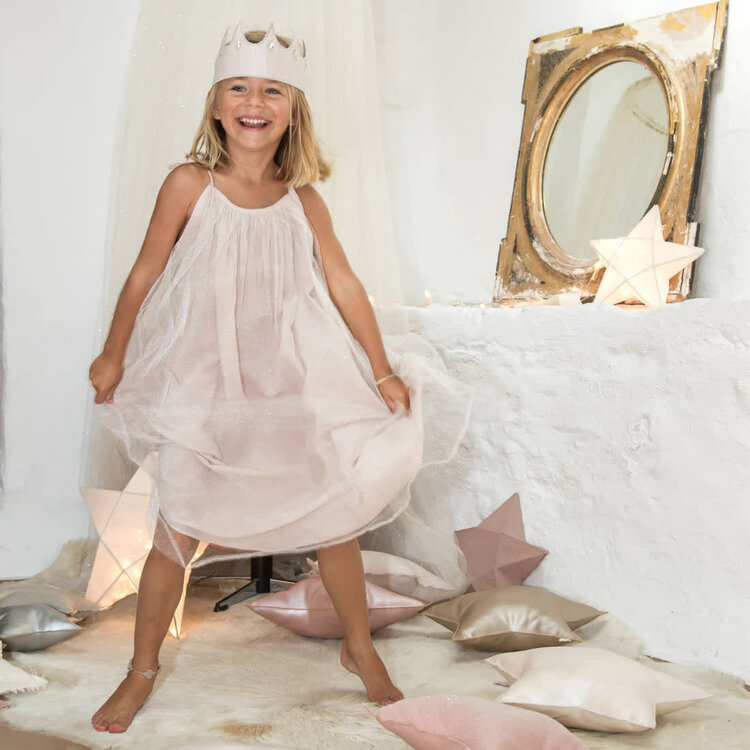 Numero 74 Luna Feeën Jurk - Powder