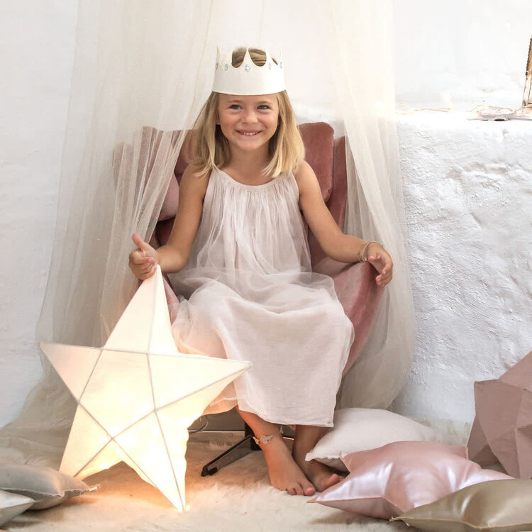 Numero 74 Luna Feeën Jurk - Powder