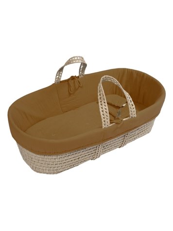 Numero 74 Moses Basket Bed Linen - Gold