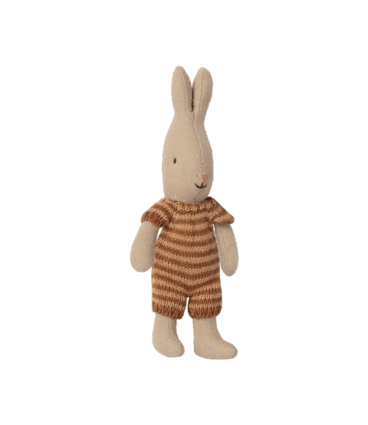 Maileg Rabbit, Micro - Marron/Dark Powder