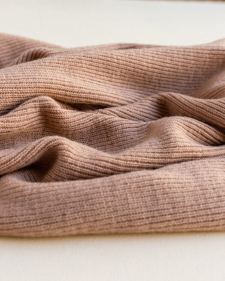 Hvid Blanket Felix - Rose