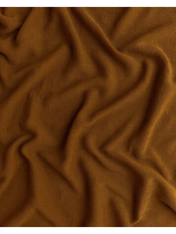 Hvid Blanket Deedee - Caramel