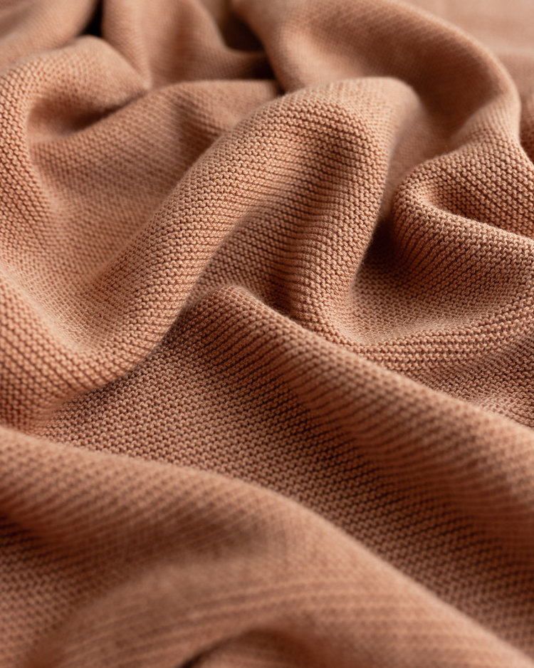 Hvid Blanket Deedee - Clay