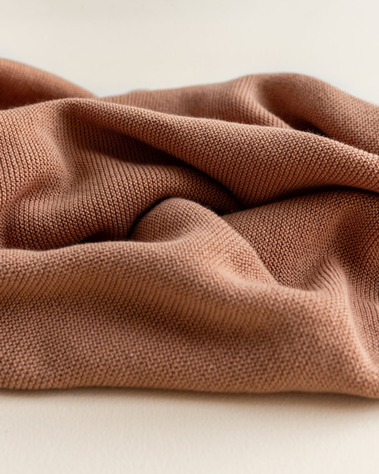 Hvid Blanket Deedee - Clay