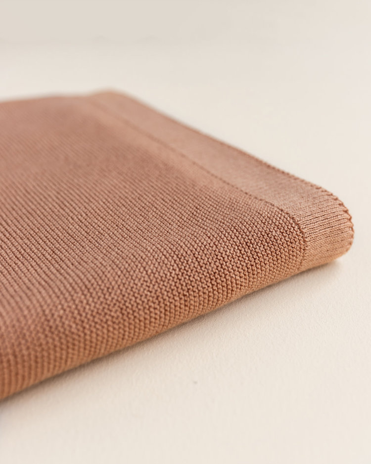 Hvid Blanket Deedee - Clay