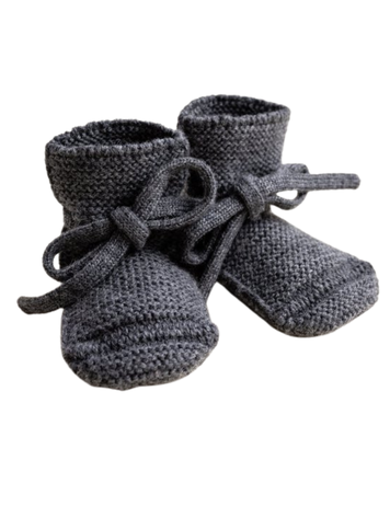Hvid Booties - Charcoal