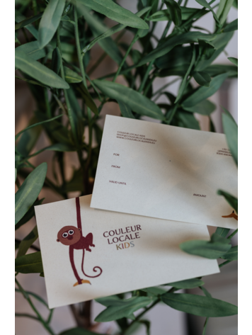 Physical Gift Card 25 euros