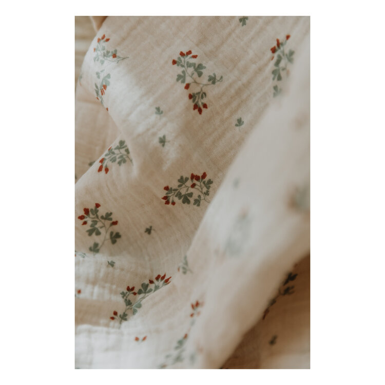 Garbo&friends Muslin Swaddle Doek - Clover
