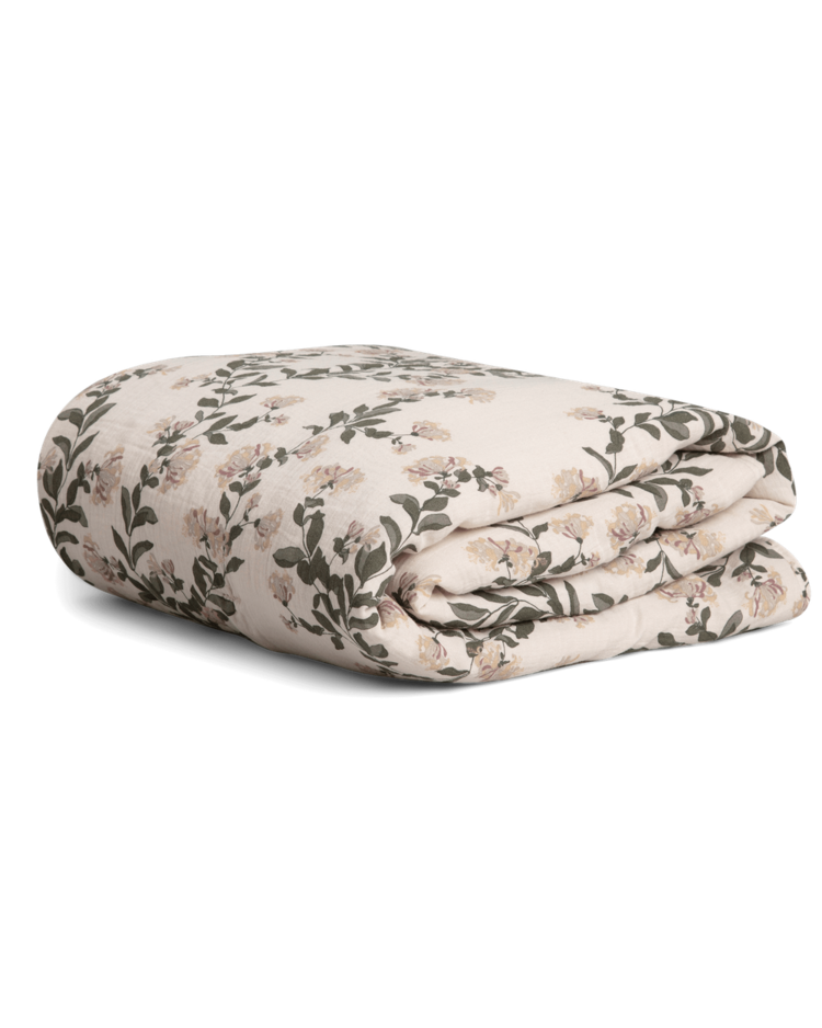 Garbo&friends Filled Muslin Blanket - Honeysuckle