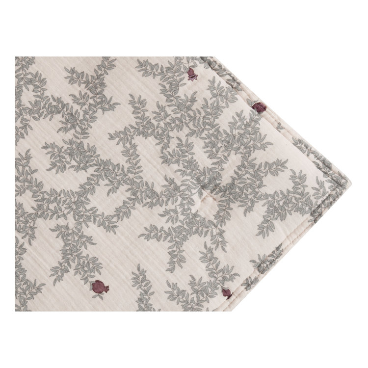 Garbo&friends Gewatteerde Muslin Quilt - Pomegranate