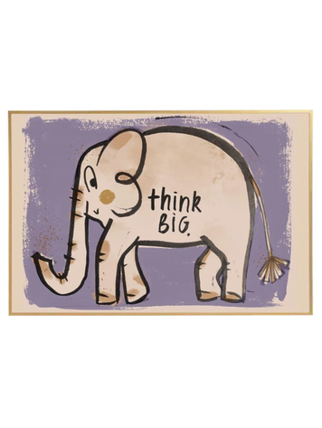 Studio Loco Wallposter - Oli Think Big
