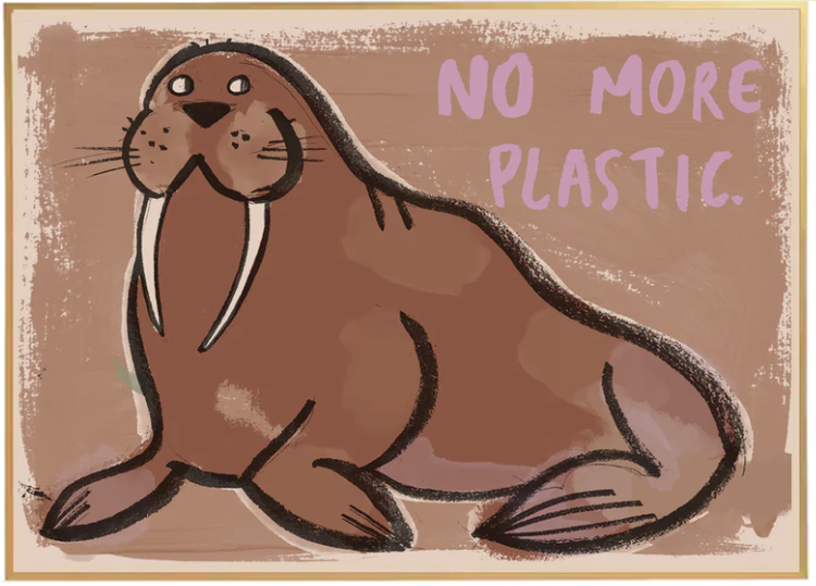 Studio Loco Poster - Walrus