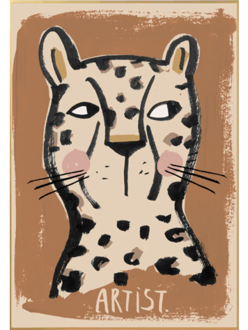 Studio Loco Wallposter - Leo Artist