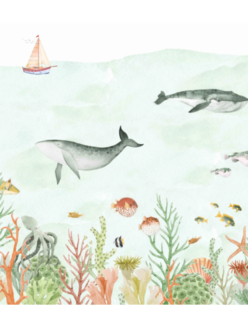 Creative Lab Amsterdam Behangpapier - Sealife Coral