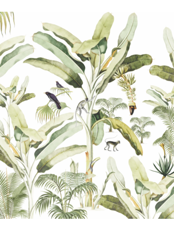 Creative Lab Amsterdam Behangpapier - Baby Bananas