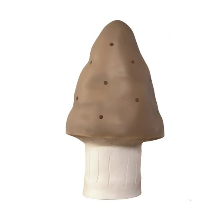 Heico Mushroom Lamp Small - Chocolate