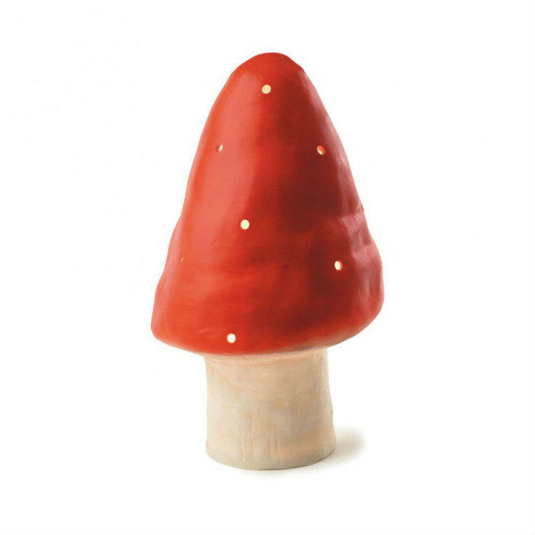 Heico Mushroom Lamp Small - Red