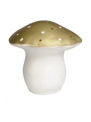 Heico Mushroom Lamp Big - Gold