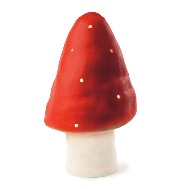 Heico Mushroom Lamp Small - Red