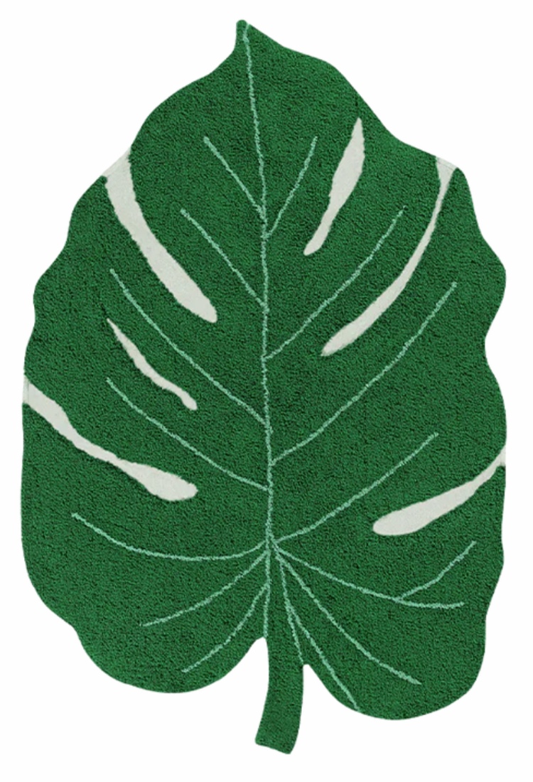 Lorena Canals Washable rug Monstera Leaf