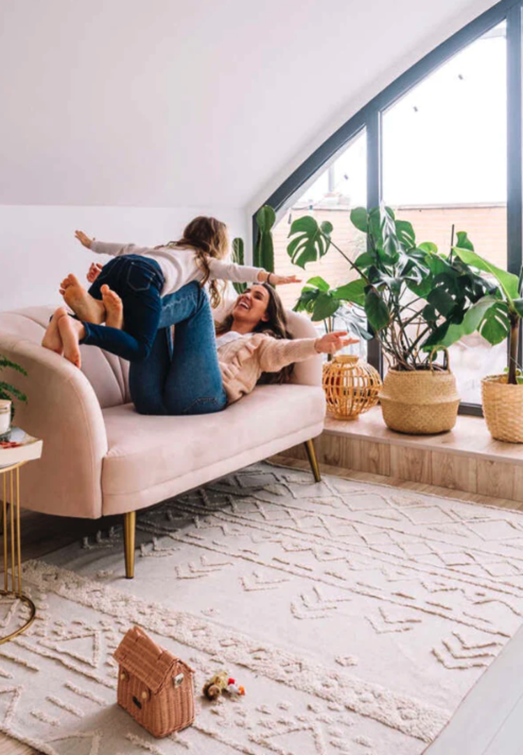 Lorena Canals Wasbaar Tapijt Tribu - Natural