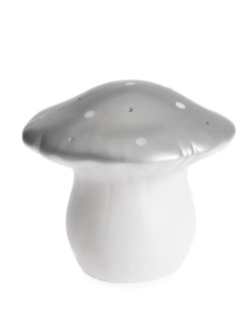 Heico Mushroom Lamp Medium - Silver