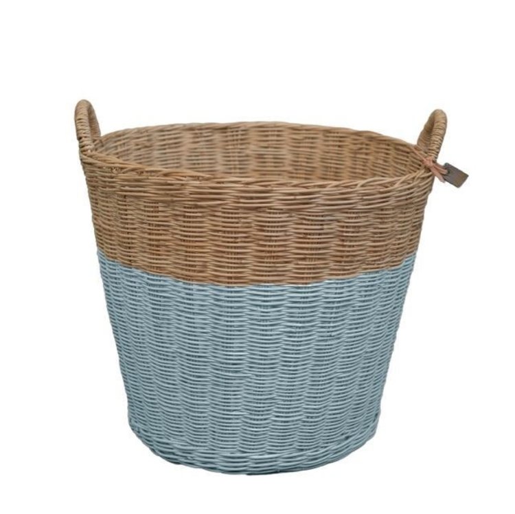 Numero 74 Rotan Mand - Sweet Blue