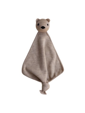 Hvid Teddy Tokki - Sand