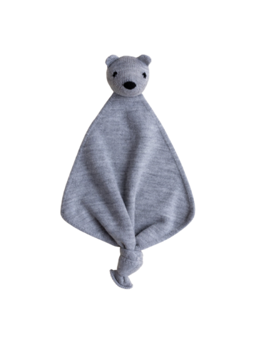 Hvid Teddy Tokki - Grey Melange