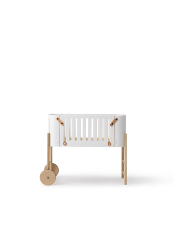 Oliver Furniture Co-Sleeper - White/Oak