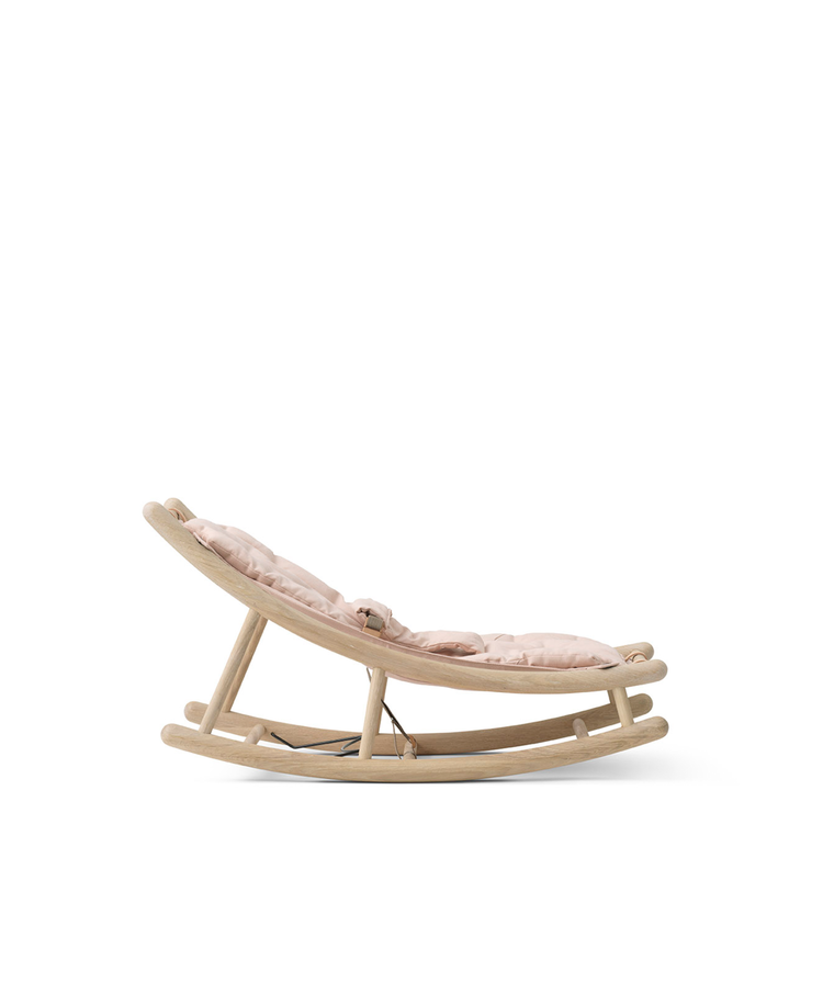 Oliver Furniture Baby & Toddler Rocker - Oak/Rose