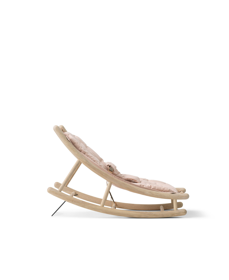 Oliver Furniture Baby & Toddler Rocker - Oak/Rose