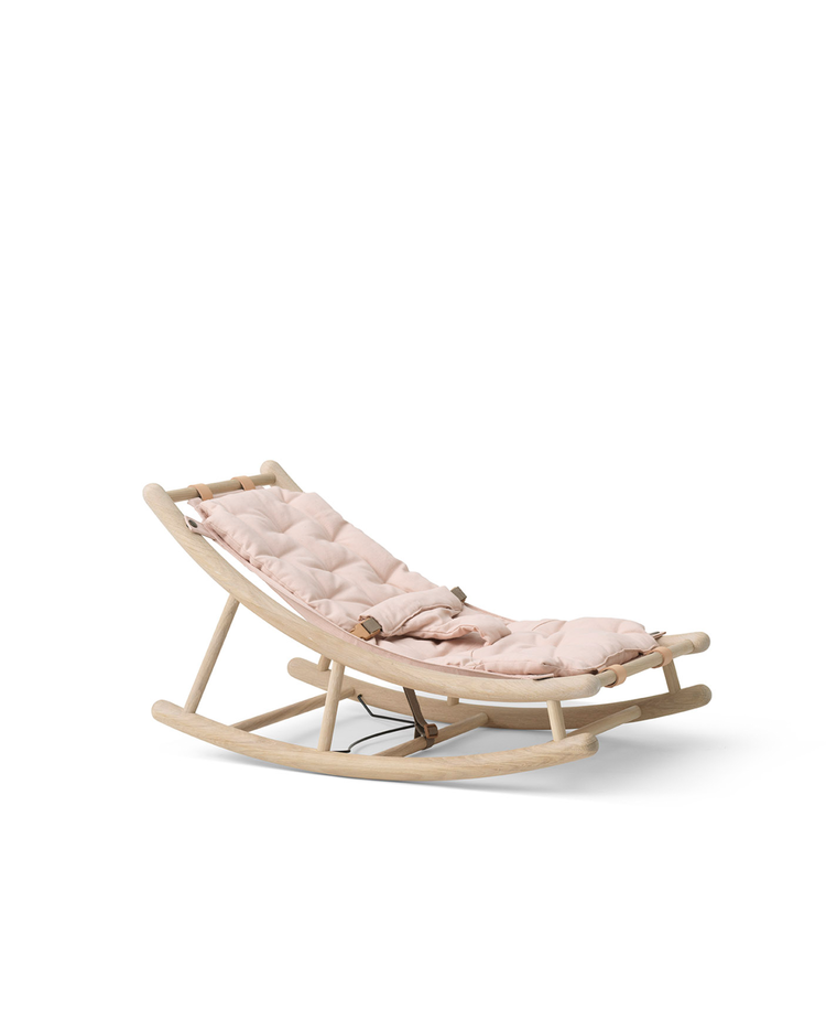 Oliver Furniture Baby & Toddler Rocker - Oak/Rose