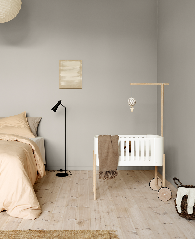 Oliver Furniture Holder For Co-Sleeper Bed Canopy & Mobile - Oak