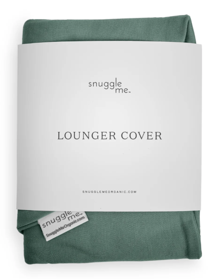 Snuggle Me Organic Infant Lounger Cotton Cover - Moss