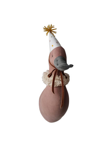 Love me Decoration Dierenhoofd Circus Eend - Sand Pink