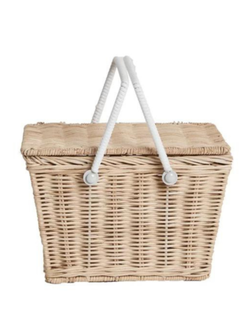 Olli Ella Piki Rattan Basket - Straw