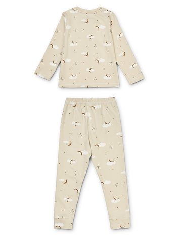 Liewood Wilhelm Pyjamas Set - Stargazer/Foggy Mix